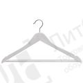 Вешалка-плечики для одежды  MD-P-66B (бел)-45, Фото 1